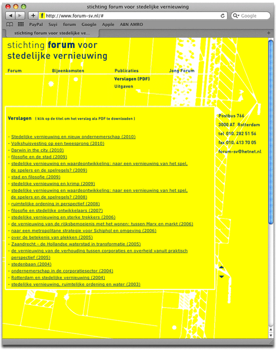Forum Voor Stedelijke Vernieuwing