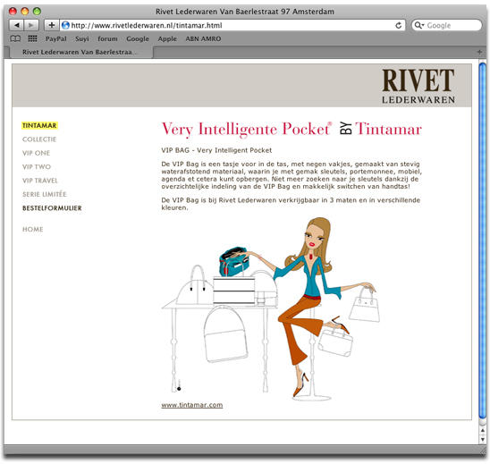 Rivet Lederwaren Amsterdam