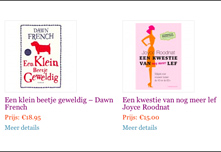 Women in the Limelight webshop
